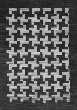 Abstract Gray Modern Rug, abs1624gry