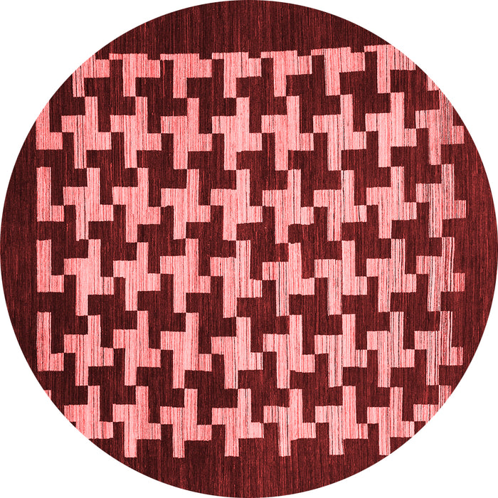 Abstract Red Modern Rug, abs1624red