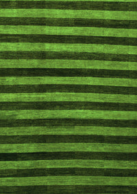 Abstract Green Modern Rug, abs1625grn