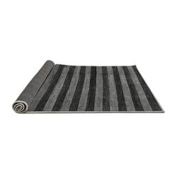 Sideview of Abstract Gray Modern Rug, abs1625gry
