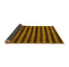 Sideview of Abstract Yellow Modern Rug, abs1625yw