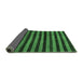 Sideview of Abstract Emerald Green Modern Rug, abs1625emgrn