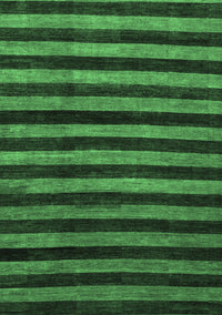 Abstract Emerald Green Modern Rug, abs1625emgrn