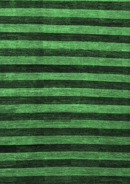 Abstract Emerald Green Modern Rug, abs1625emgrn