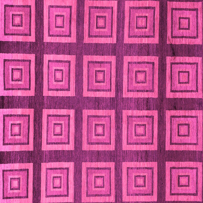 Square Abstract Pink Modern Rug, abs1626pnk