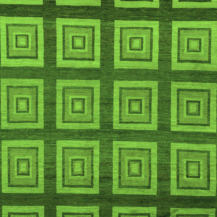 Abstract Green Modern Rug, abs1626grn