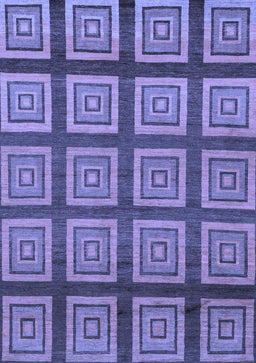 Abstract Blue Modern Rug, abs1626blu