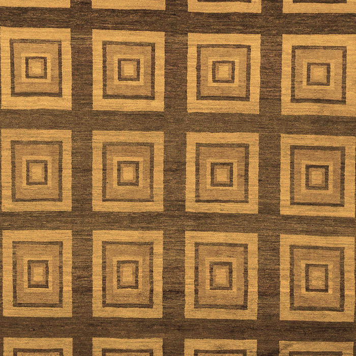 Abstract Brown Modern Rug, abs1626brn