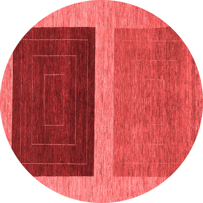 Machine Washable Abstract Red Modern Rug, wshabs1627red