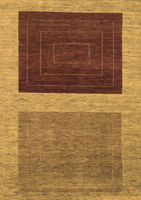 Abstract Brown Modern Rug, abs1627brn