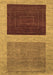 Abstract Brown Modern Rug, abs1627brn