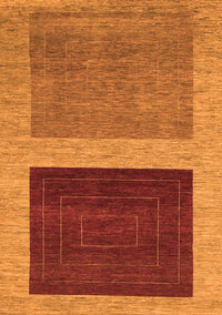 Abstract Orange Modern Rug, abs1627org