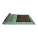 Sideview of Abstract Light Blue Modern Rug, abs1627lblu