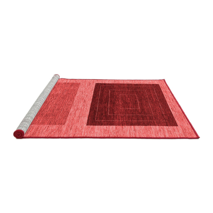 Modern Red Washable Rugs