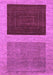 Machine Washable Abstract Purple Modern Area Rugs, wshabs1627pur