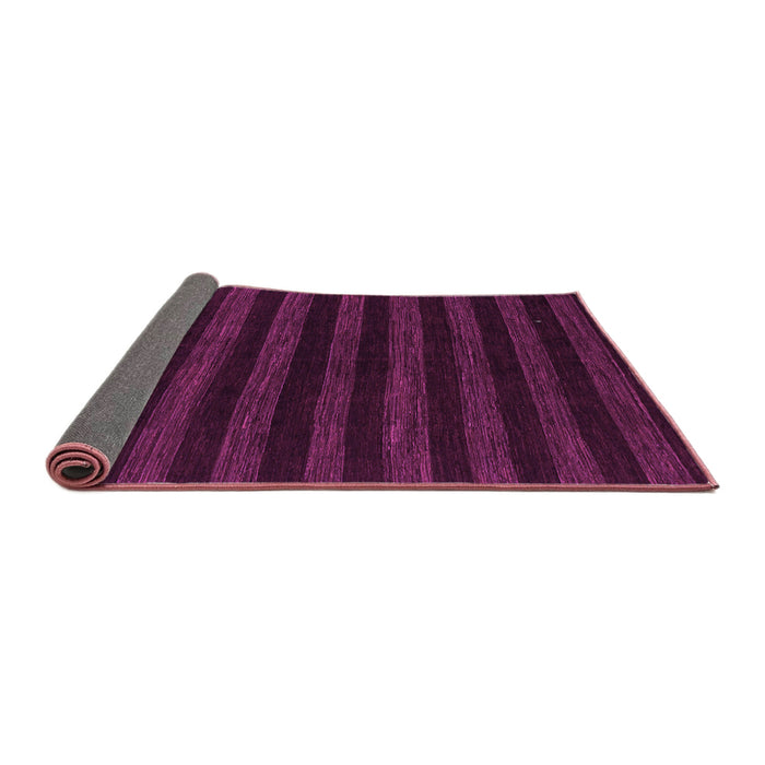 Sideview of Abstract Pink Modern Rug, abs1628pnk