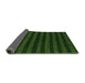 Sideview of Abstract Green Modern Rug, abs1628grn