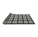 Sideview of Abstract Gray Modern Rug, abs1629gry