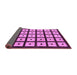 Sideview of Abstract Purple Modern Rug, abs1629pur