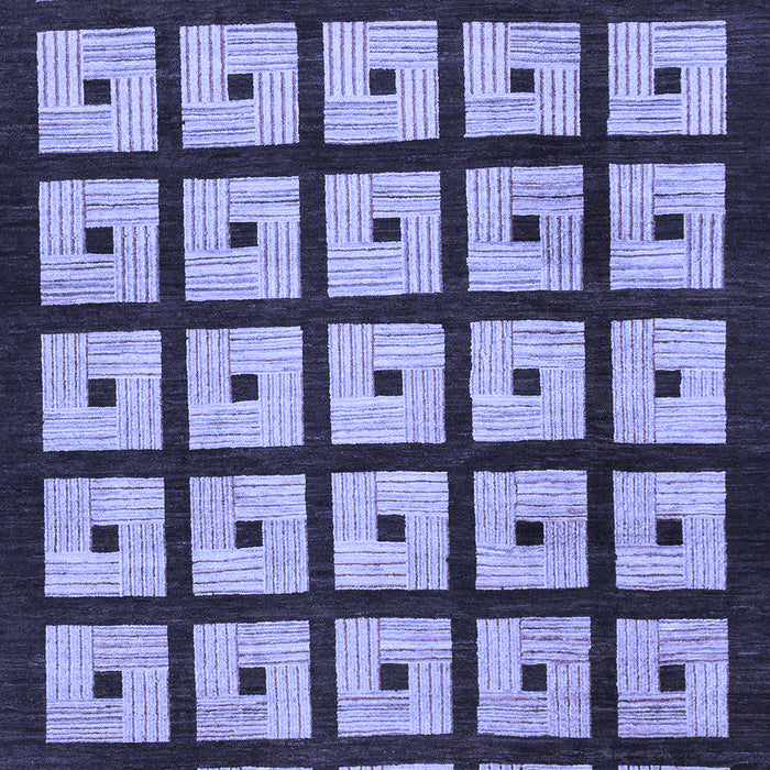 Machine Washable Abstract Blue Modern Rug, wshabs1629blu