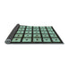 Sideview of Abstract Light Blue Modern Rug, abs1629lblu