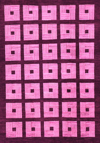 Abstract Pink Modern Rug, abs1629pnk