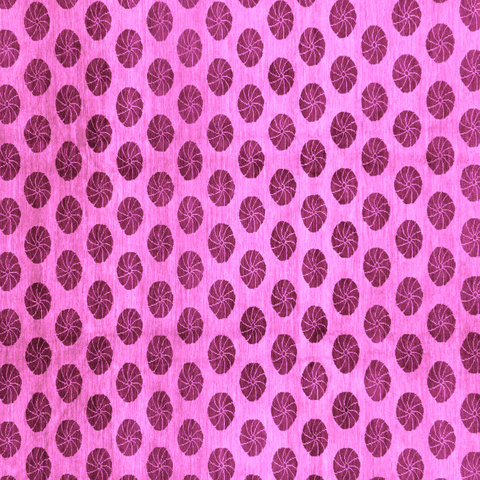 Square Machine Washable Abstract Purple Modern Area Rugs, wshabs162pur