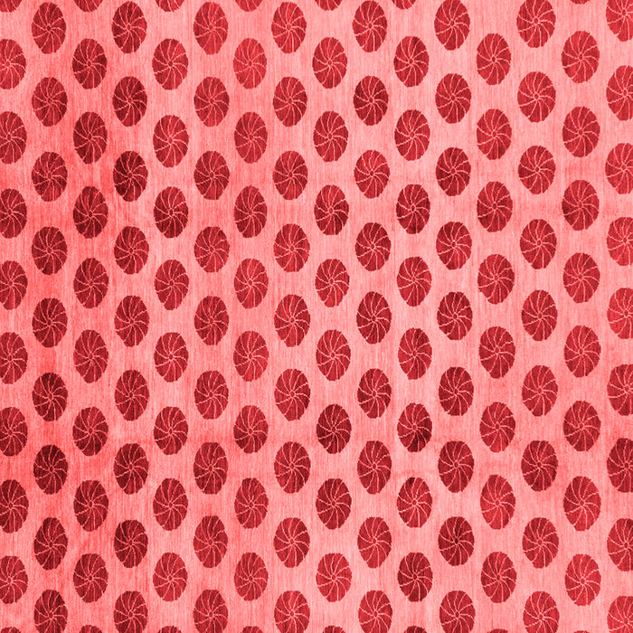 Abstract Red Modern Rug, abs162red