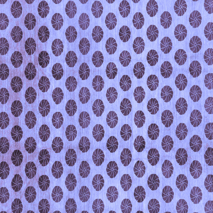 Square Abstract Blue Modern Rug, abs162blu