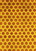 Machine Washable Abstract Yellow Modern Rug, wshabs162yw