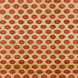 Square Abstract Orange Modern Rug, abs162