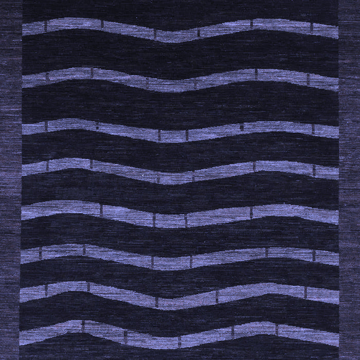 Machine Washable Abstract Blue Modern Rug, wshabs1630blu