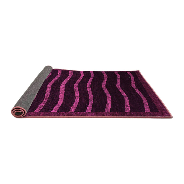 Sideview of Abstract Pink Modern Rug, abs1630pnk