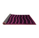 Sideview of Abstract Pink Modern Rug, abs1630pnk