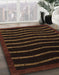 Abstract Sangria Brown Modern Rug in Family Room, abs1630