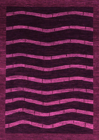 Abstract Pink Modern Rug, abs1630pnk