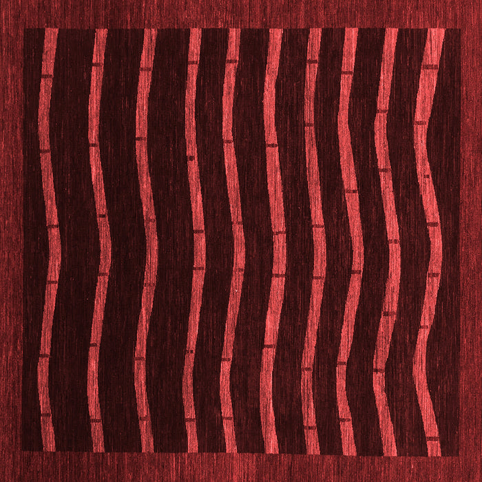 Machine Washable Abstract Red Modern Rug, wshabs1630red