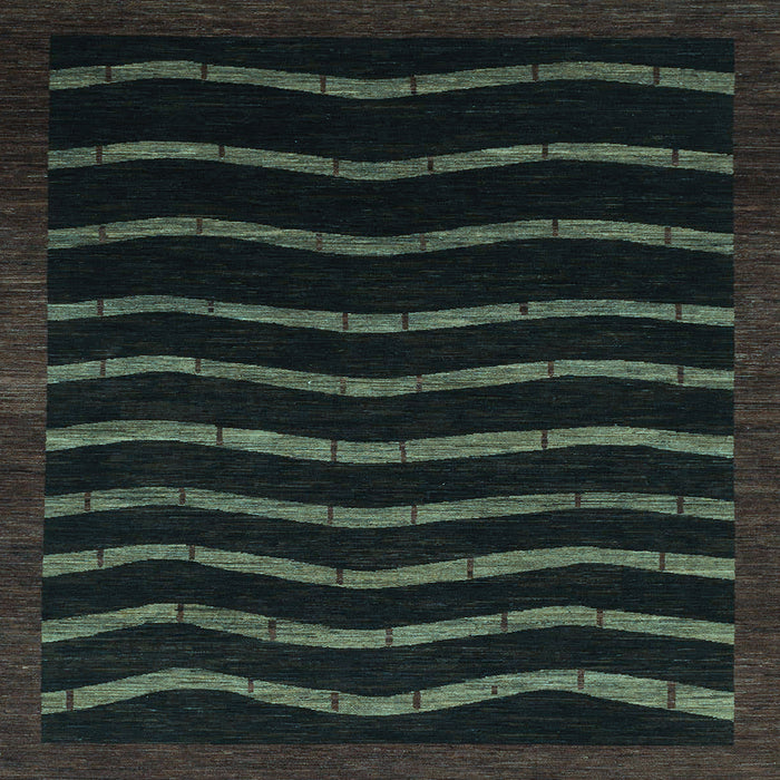 Square Machine Washable Abstract Light Blue Modern Rug, wshabs1630lblu