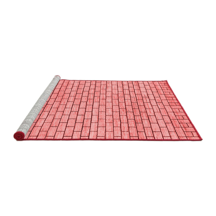Modern Red Washable Rugs