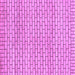 Square Machine Washable Solid Purple Modern Area Rugs, wshabs1631pur