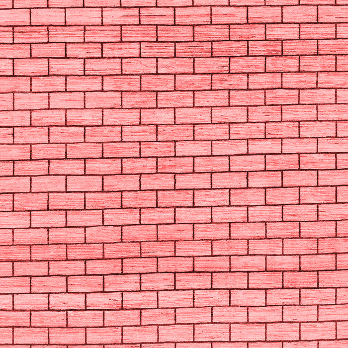 Solid Red Modern Area Rugs