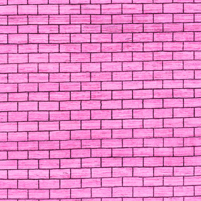 Solid Pink Modern Rug, abs1631pnk