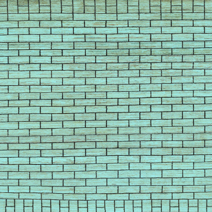 Square Solid Light Blue Modern Rug, abs1631lblu