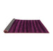 Sideview of Abstract Pink Modern Rug, abs1632pnk