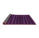 Sideview of Abstract Purple Modern Rug, abs1632pur