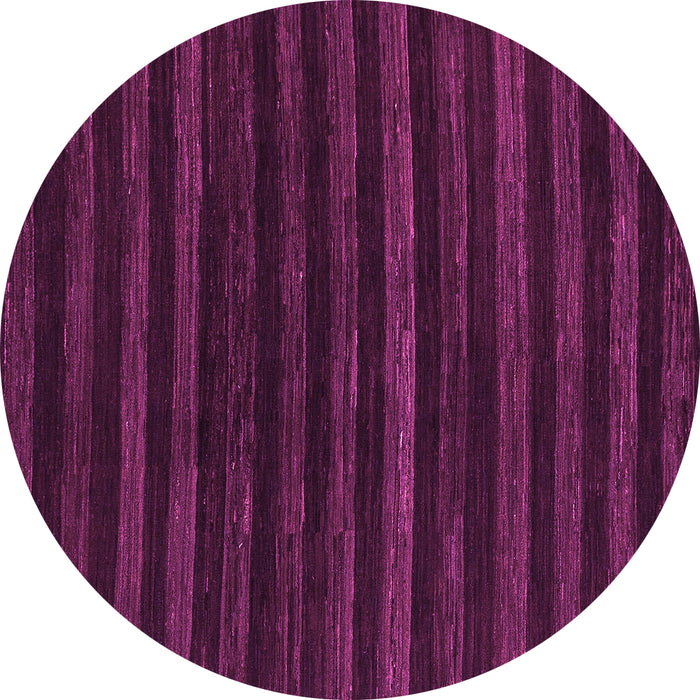 Round Abstract Pink Modern Rug, abs1632pnk