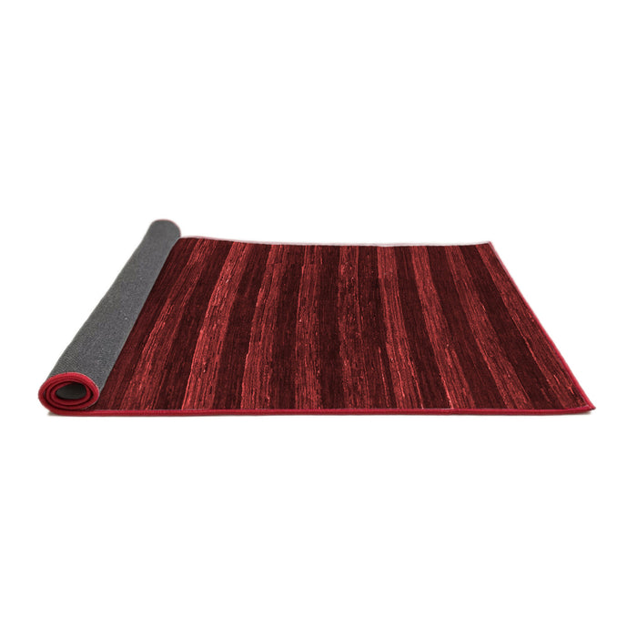Abstract Red Modern Area Rugs
