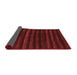 Abstract Red Modern Area Rugs