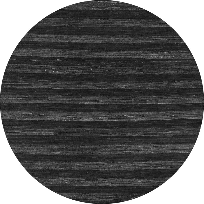Round Abstract Gray Modern Rug, abs1632gry