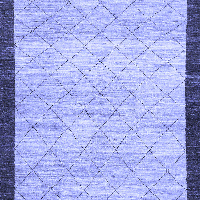 Machine Washable Abstract Blue Modern Rug, wshabs1633blu